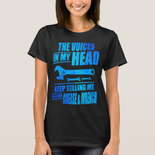 The Voices In My Head Mechanic Automobile Repair A T-Shirt