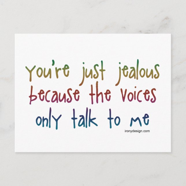 The Voices Postcard (Front)