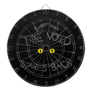 The Void Stares Back Dartboard