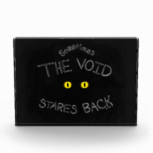 The Void Stares Back Photo Block