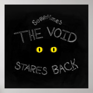 The Void Stares Back Poster