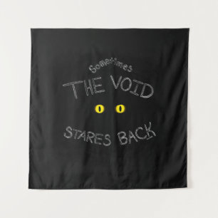 The Void Stares Back Tapestry