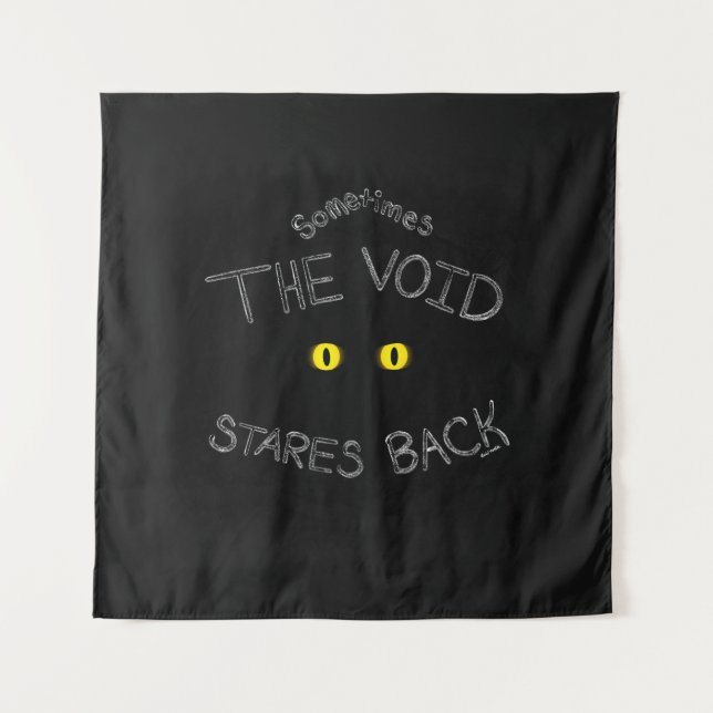 The Void Stares Back Tapestry (Front)