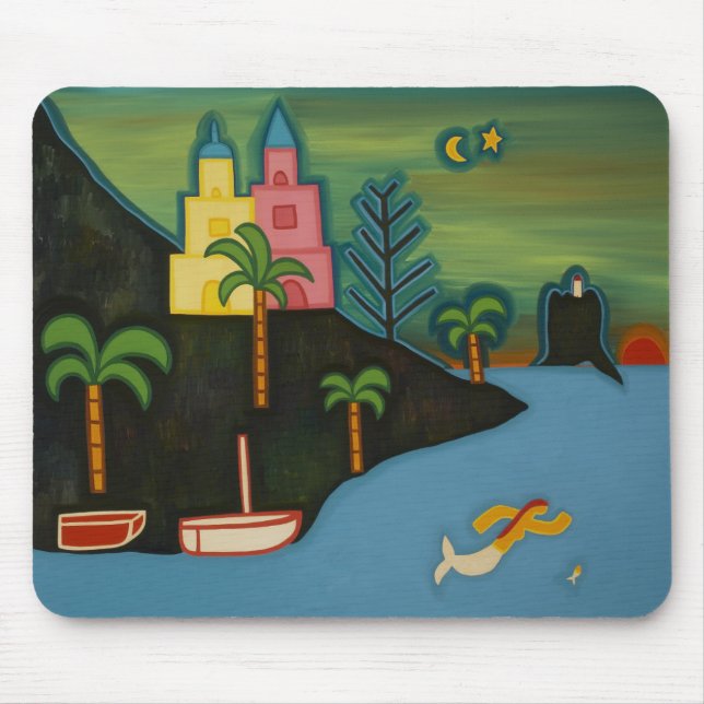 The Volcanic Island 2008 Mouse Mat (Front)
