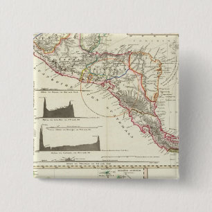 The volcanic series of Guatemala 15 Cm Square Badge