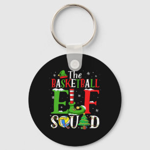 The Volleyball Elf Squad Matching Volleyball Playe Key Ring