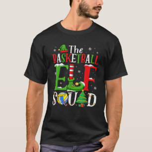 The Volleyball Elf Squad Matching Volleyball Playe T-Shirt
