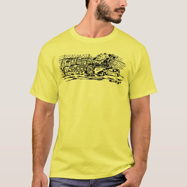 The Voltz Stencil Shirt (Front)