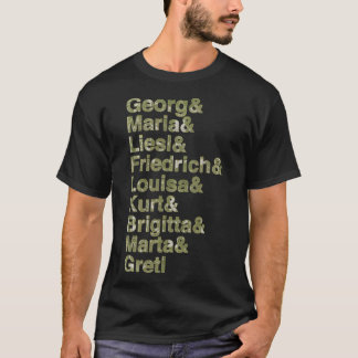 The Von Trapps in Curtain Fabric Classic T-Shirt