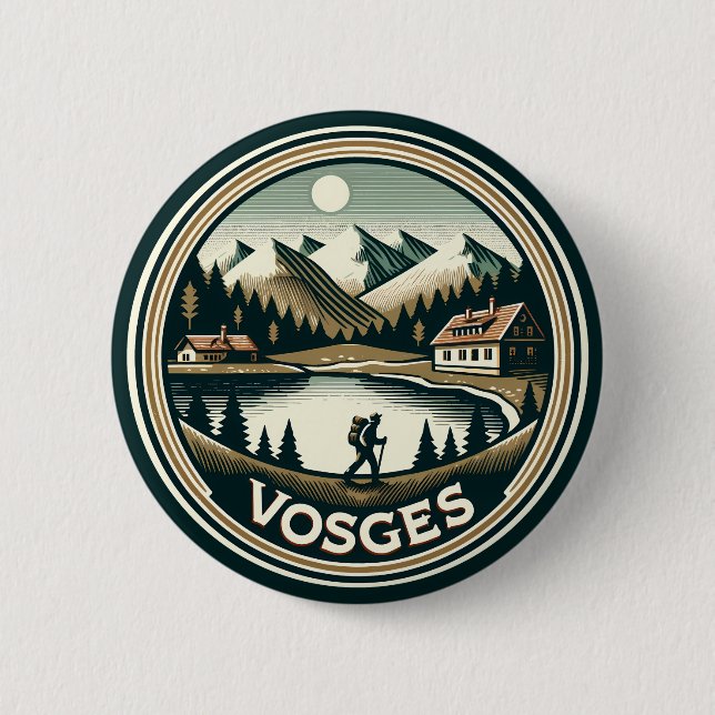 The Vosges France Badge (Front)