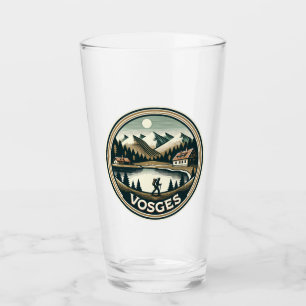 The Vosges France Badge Glass