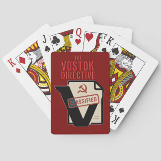 The Vostok Directive – Conspiracy Deck Playing Car Cards