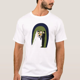The Vows, Bride, Groom and Officiant T-Shirt