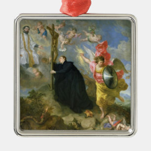 The Vows of Saint Aloysius of Gonzaga Metal Tree Decoration