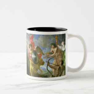 The Vows of Saint Aloysius of Gonzaga Two-Tone Coffee Mug