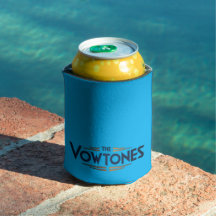 The Vowtones - Logo Can Cooler