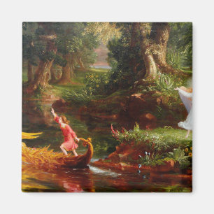 The Voyage of Life by Thomas Cole Magnet