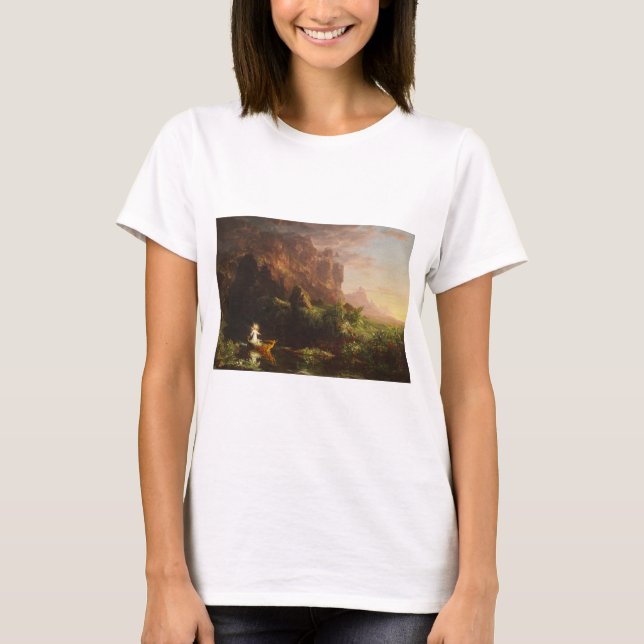 The Voyage of Life: Childhood - Thomas Cole T-Shirt (Front)