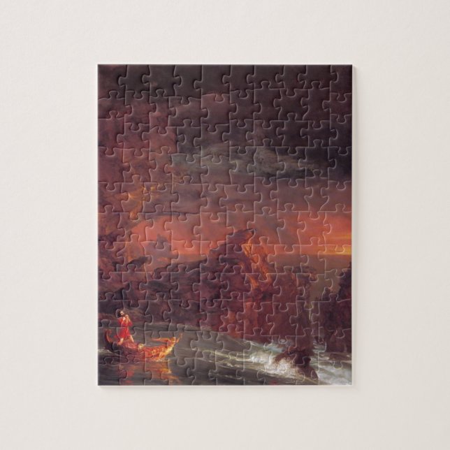 The Voyage of Life: Manhood by Thomas Cole Jigsaw Puzzle (Vertical)