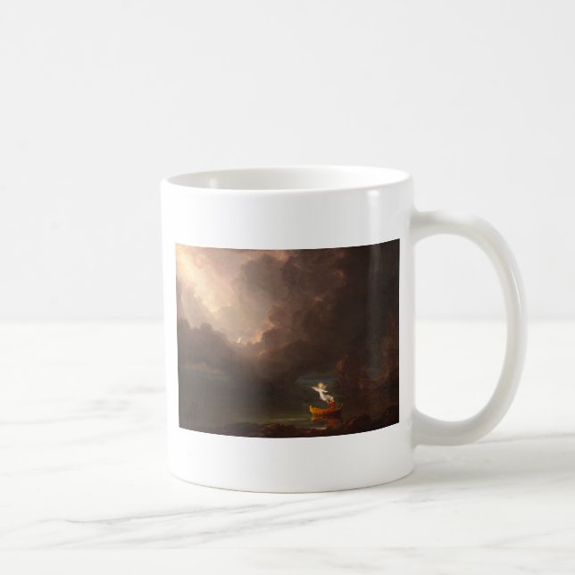The Voyage of Life Old Age Thomas Cole 1842 Coffee Mug (Right)
