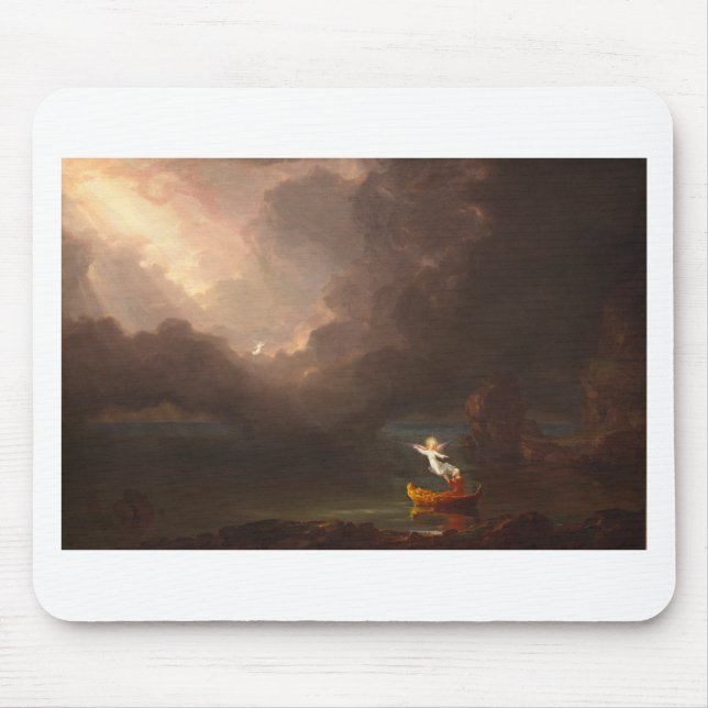 The Voyage of Life Old Age Thomas Cole 1842 Mouse Mat (Front)