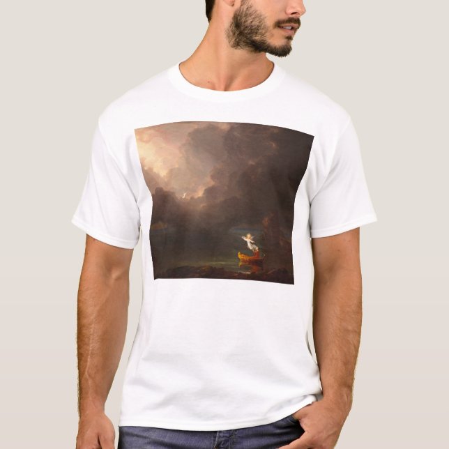 The Voyage of Life Old Age Thomas Cole 1842 T-Shirt (Front)