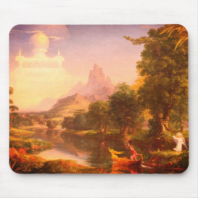 The Voyage of Life: Youth - by Cole Mouse Mat (Front)
