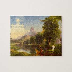The Voyage of Life, Youth by Thomas Cole Jigsaw Puzzle
