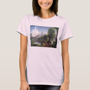 The Voyage of Life - Youth by Thomas Cole T-Shirt
