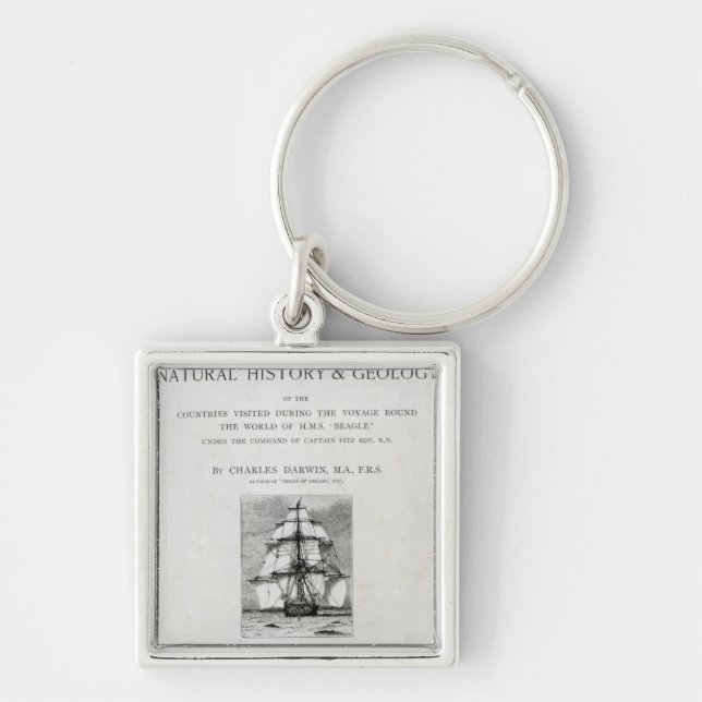 The Voyage of the Beagle Key Ring (Front)
