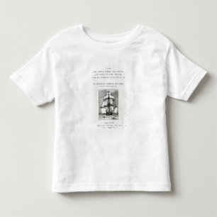 The Voyage of the Beagle Toddler T-Shirt