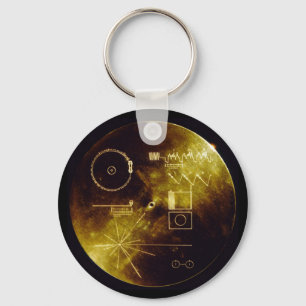 The Voyager Golden Record Key Ring