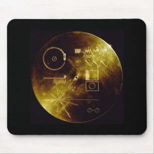 The Voyager Golden Record Mouse Mat