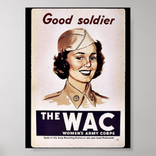 The Wac Womens Army Corps Poster
