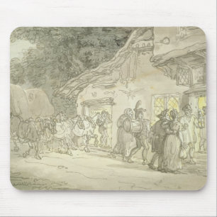 The Waggoner's Rest, c.1800-05 (pen & ink and w/c Mouse Mat