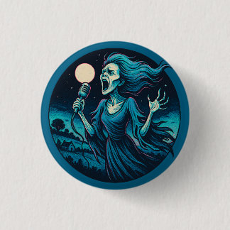The Wail of the Banshee 3 Cm Round Badge