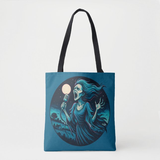 The Wail of the Banshee Tote Bag (Front)