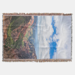 The Waimea Canyon Throw Blanket