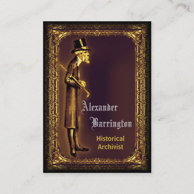 The Wait Henri Professional Business Card (Front)