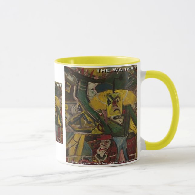 the waiter III Mug (Right)