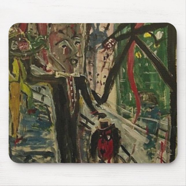 THE WAITER OF CANNIBALS MOUSE MAT (Front)