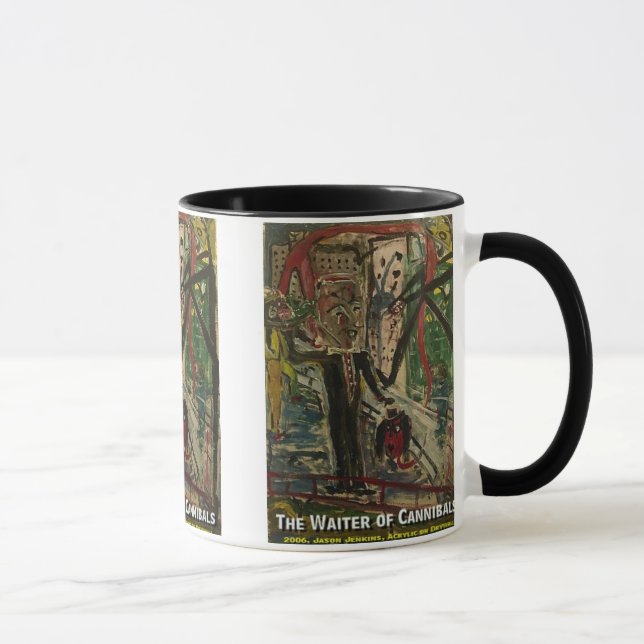 the waiter of cannibals  mug (Right)