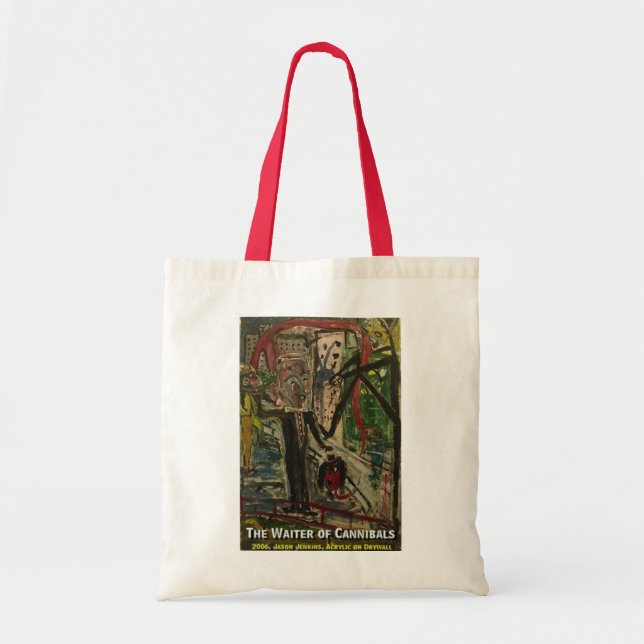 THE WAITER OF CANNIBALS TOTE BAG (Front)