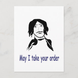 the-waiter postcard
