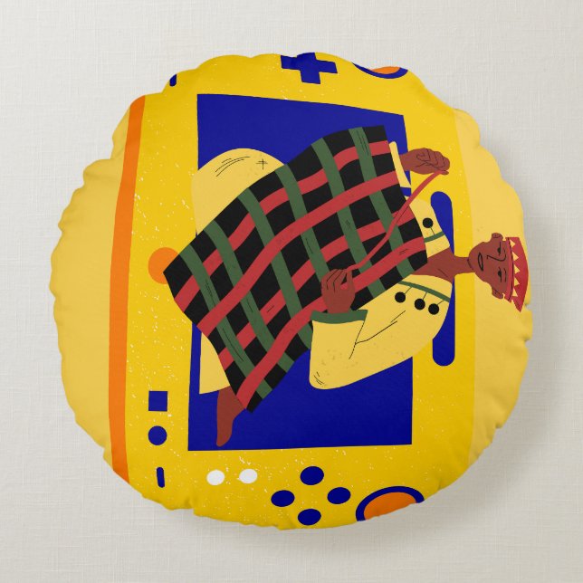 The Waiver Round Cushion (Front)