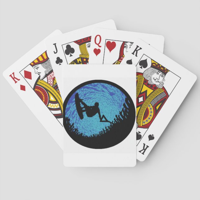 THE WAKEBOARDING ONE PLAYING CARDS (Back)