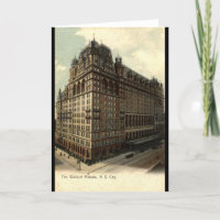 The Waldorf Astoria, New York City 1908 Vintage