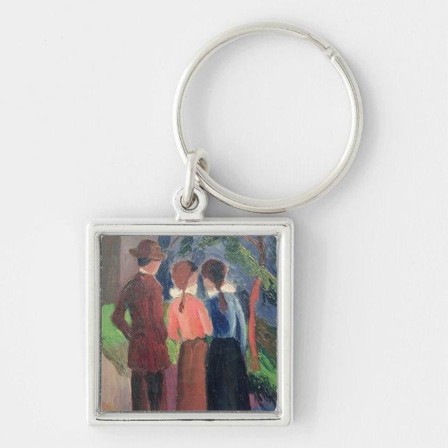 The Walk, 1914 Key Ring (Front)