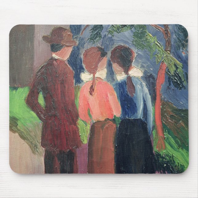 The Walk, 1914 Mouse Mat (Front)