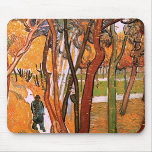 The Walk: Falling Leaves by Vincent van Gogh Mouse Mat